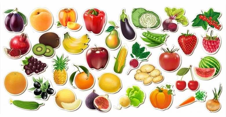 Фрукты и овощи для детей
