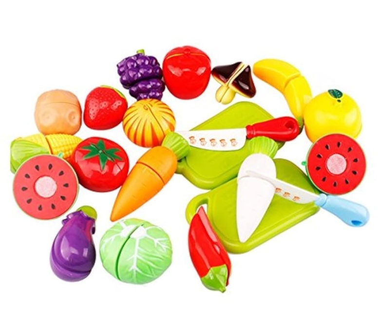 Детские игрушки овощи и фрукты