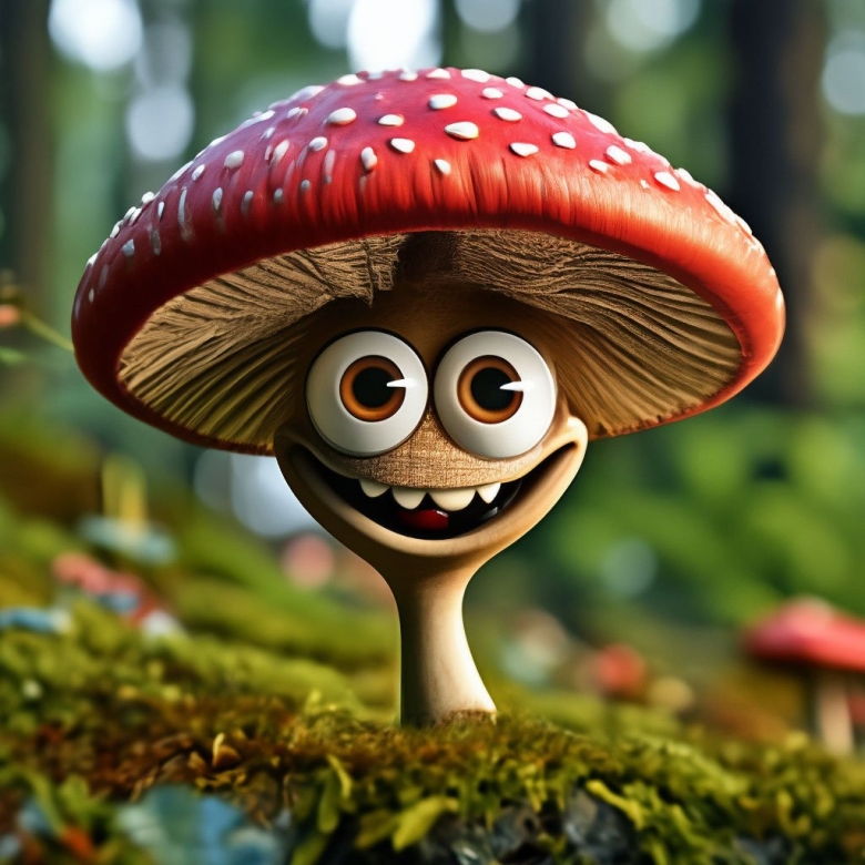 Веселые грибы