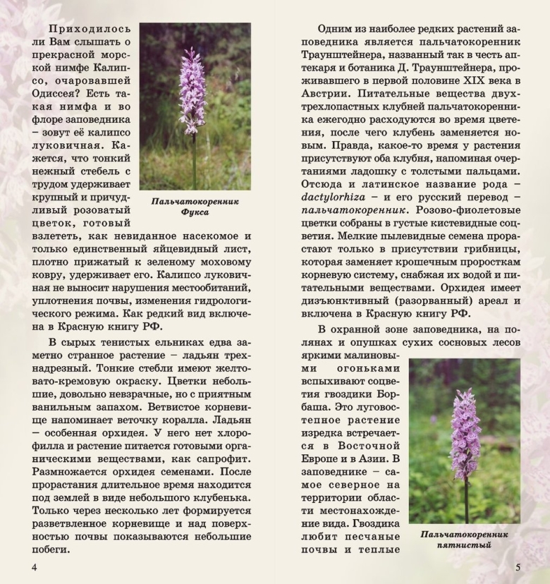 Буклет Кировская область заповедник Нургуш