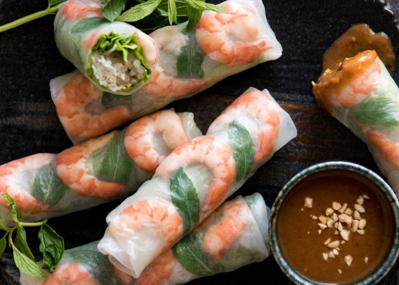 Вьетнамские спринг роллы