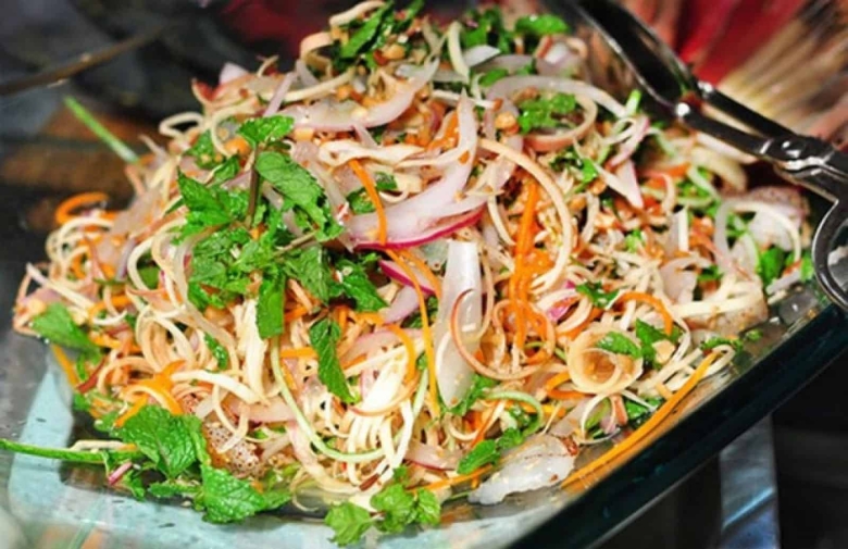 Вьетнамский салат из овощей