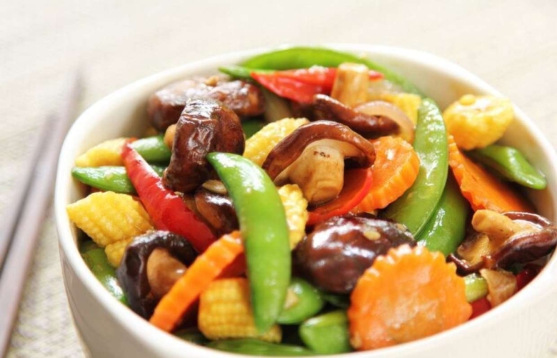 Овощи для жарки с грибами