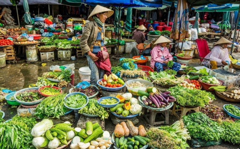 Вьетнам Ханой фруктовые рынки