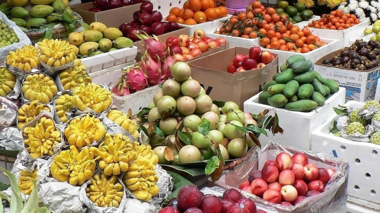 Фуд Сити экзотические фрукты