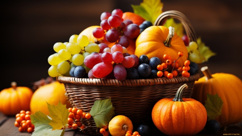 Осенние фрукты