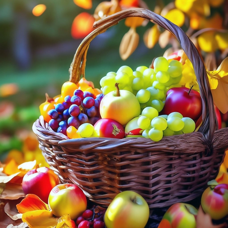 Осенние фрукты
