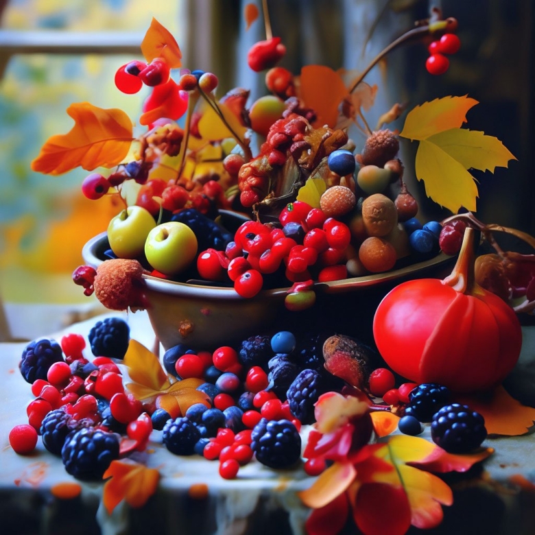 Осенние ягоды