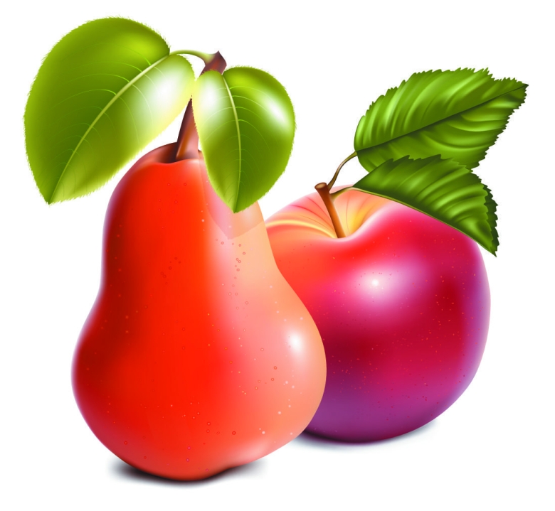 Яблоко груша для детей