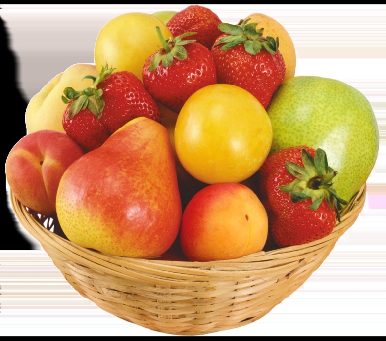 Фрукт на прозрачном фоне