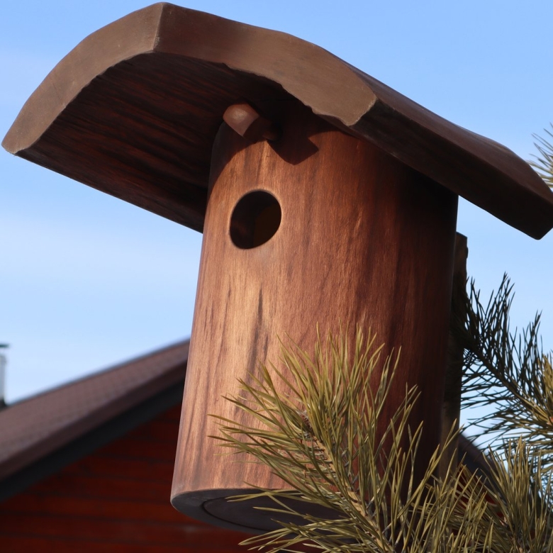 Скворечник  кузя (дуплянка)