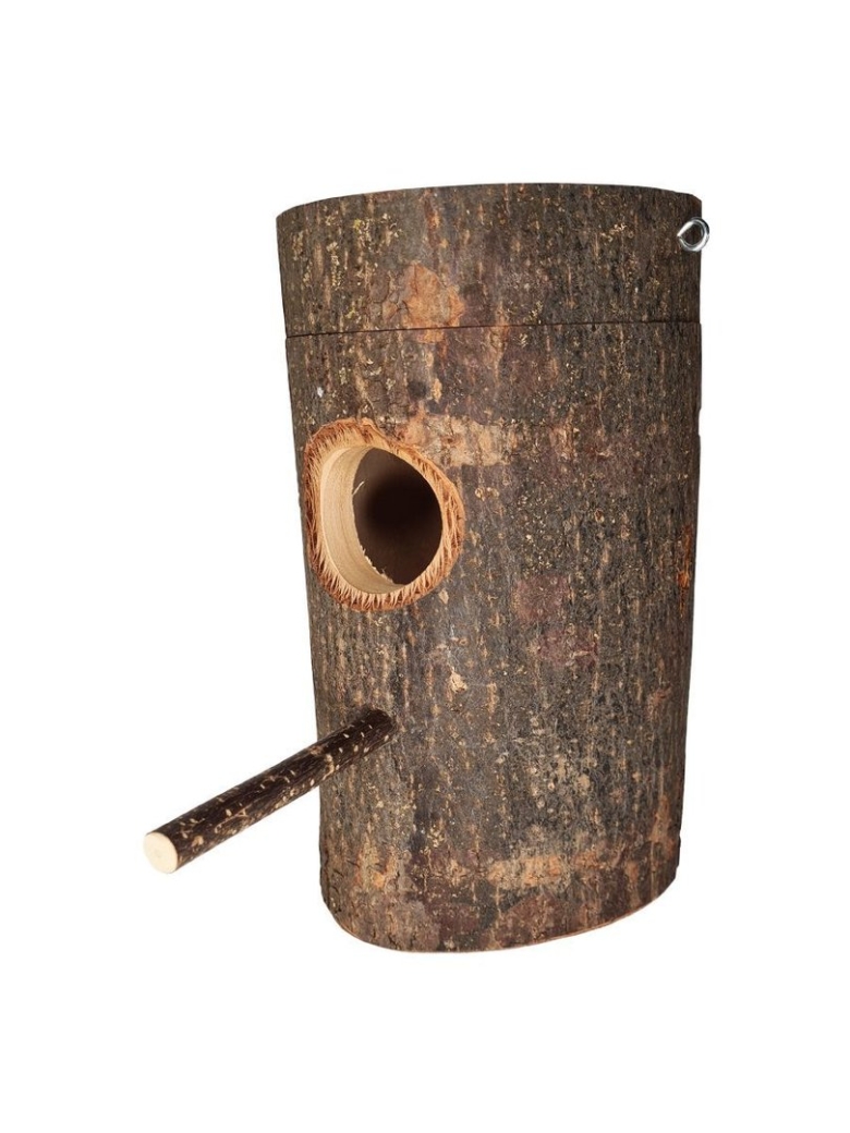 Синичник дуплянка из массива липы