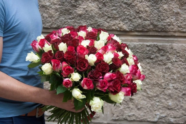 Роза кения 40 см