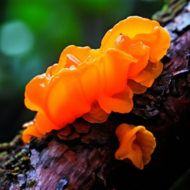 Дрожалка оранжевая tremella mesenterica