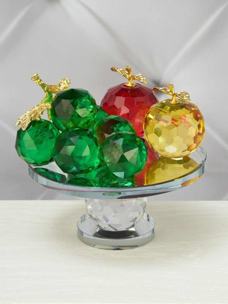 Золотые пусеты с хризолитом