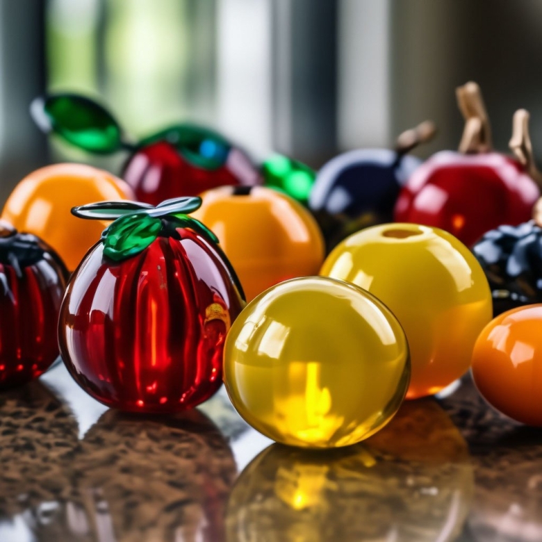 Стеклянное яблоко