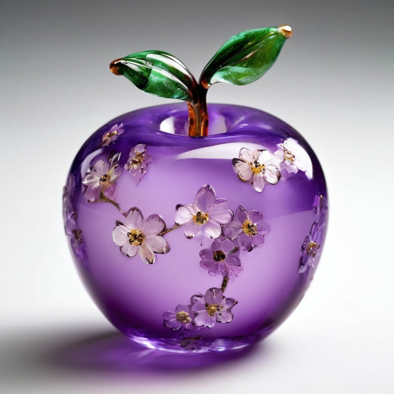 Прозрачное яблоко