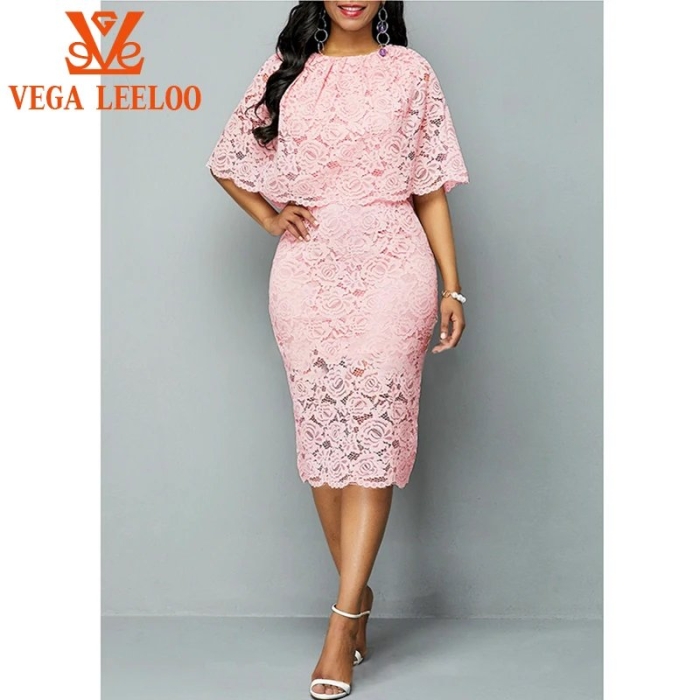 Платье кружевное нарядное