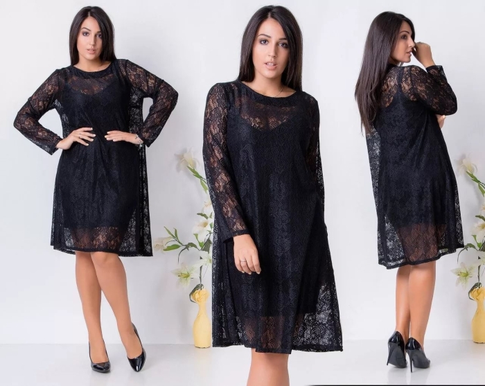 Платье для полных