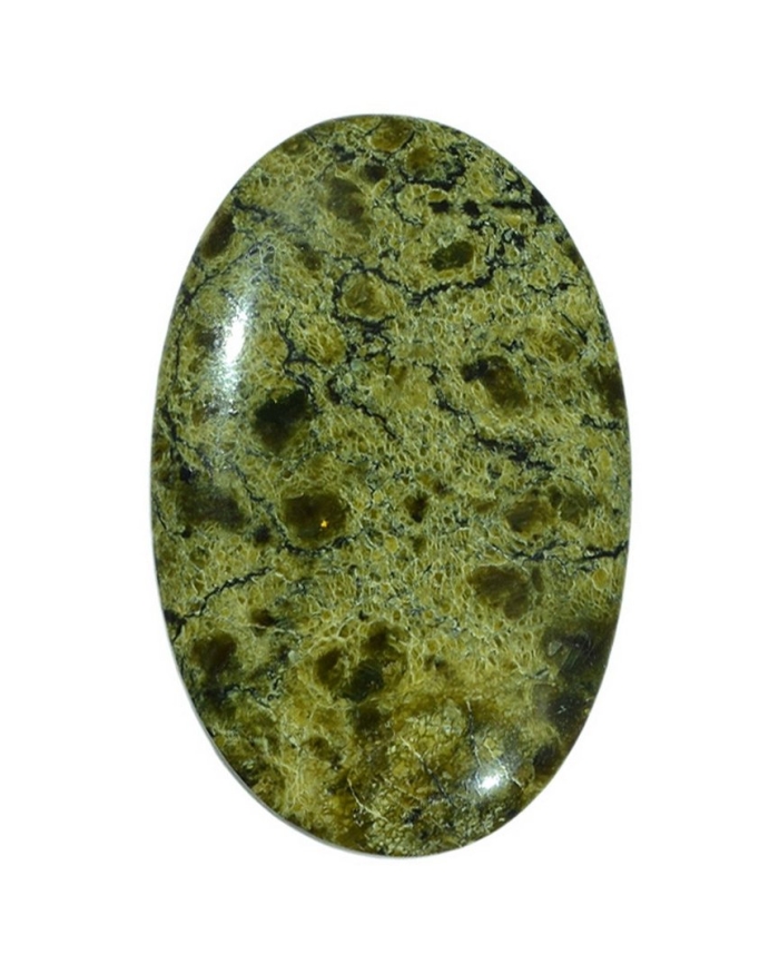 Змеевик кабошон