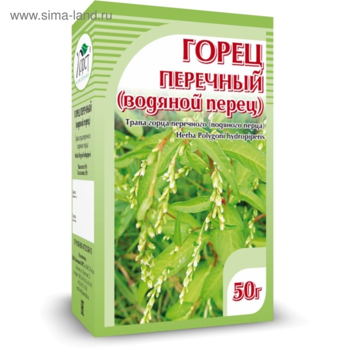 Горца перечного трава 50г. (перца водяного) фито эм