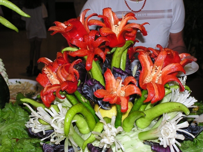 Букет из овощей