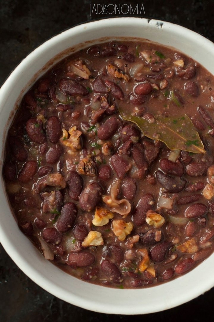 Лобио по грузински из красной фасоли