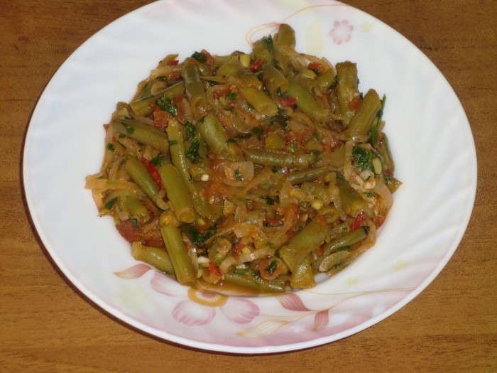 Зелёная фасоль стручковая