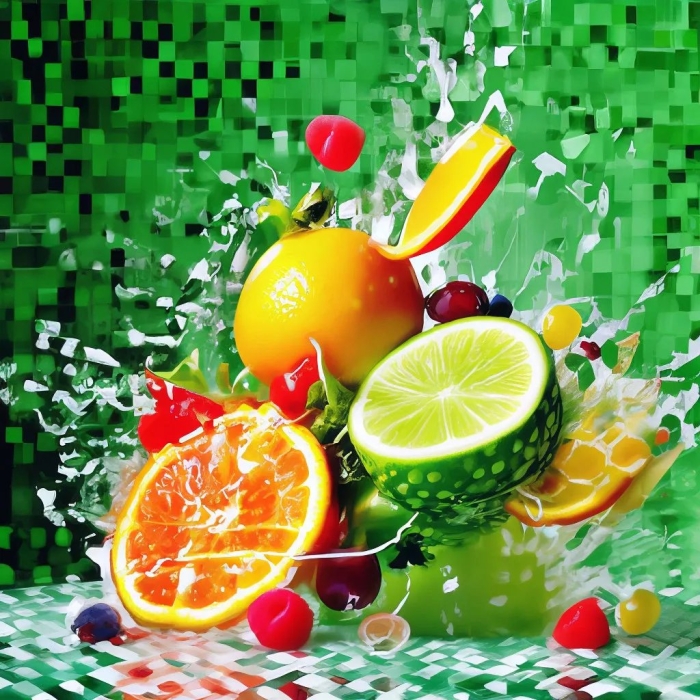 Фрукты в воде