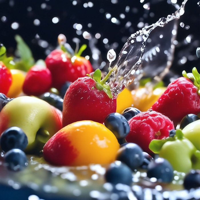 Яркие фрукты