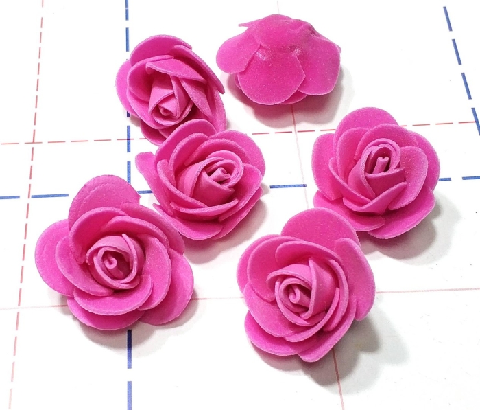 Малиновый фоамиран