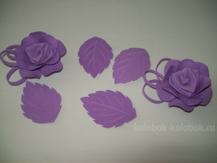 Поделки из фоамирана своими руками для начинающих