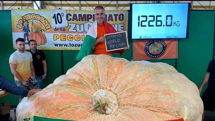 Самая большая тыква в мире книга рекордов