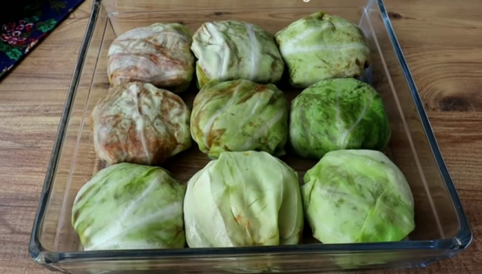 Капуста для голубцов в микроволновке