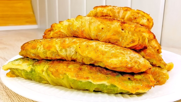 Капустные рулетики