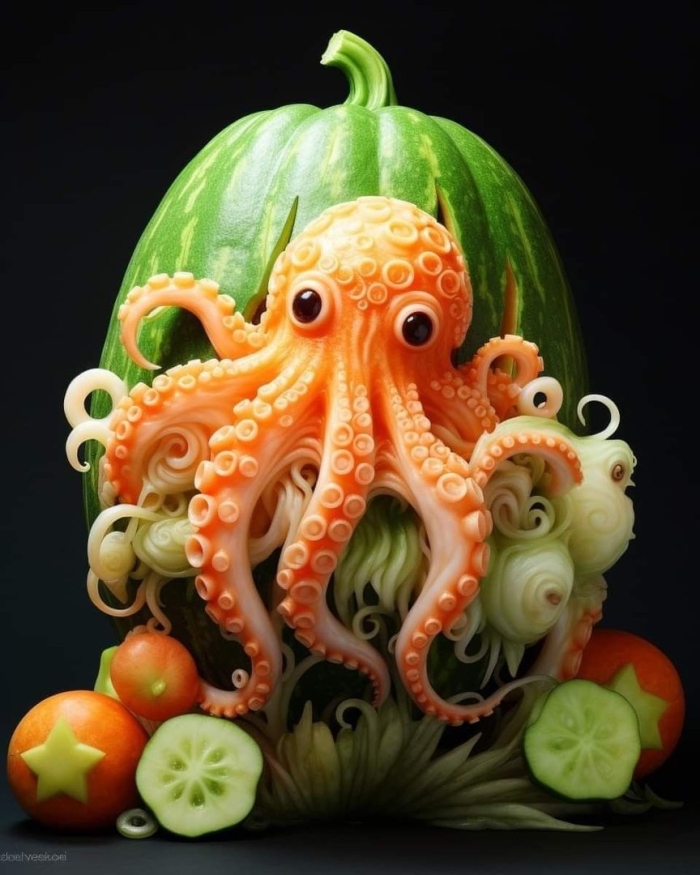 Fruit and vegetable carving