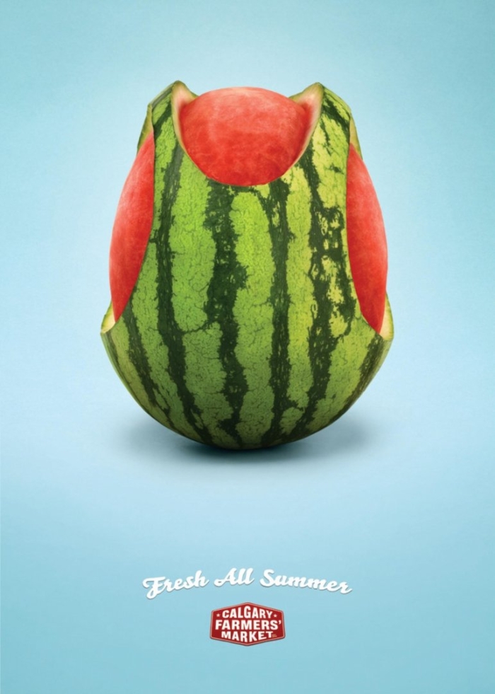 Реклама фруктов