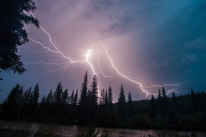 Гроза молнии