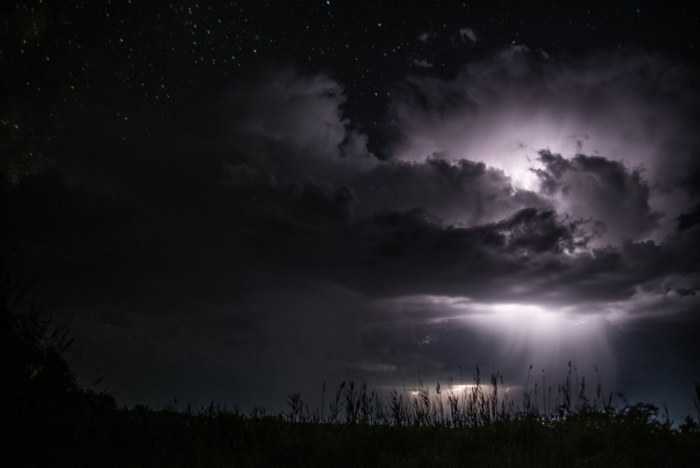 Гроза ночью