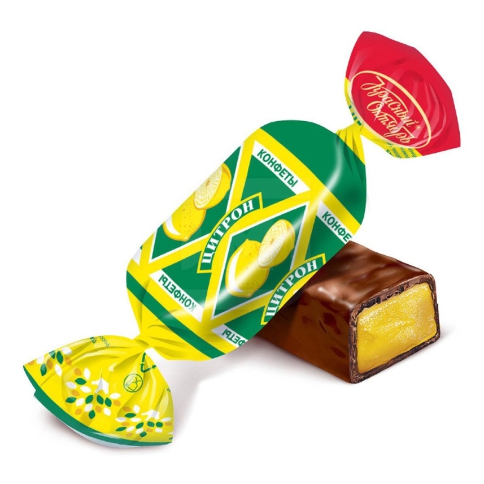 Конфеты цитрон красный октябрь