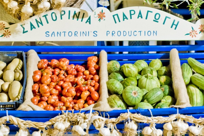 Овощи и фрукты греции