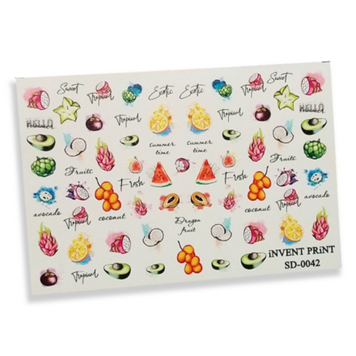 Наклейки для ногтей слайдер дизайн