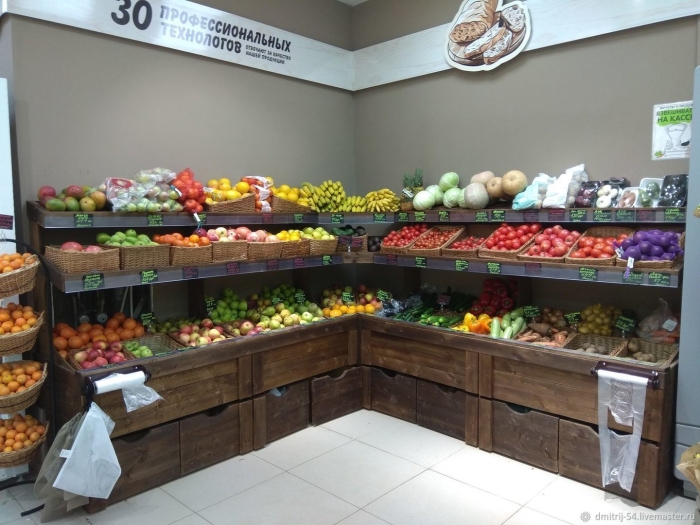 Овощной прилавок