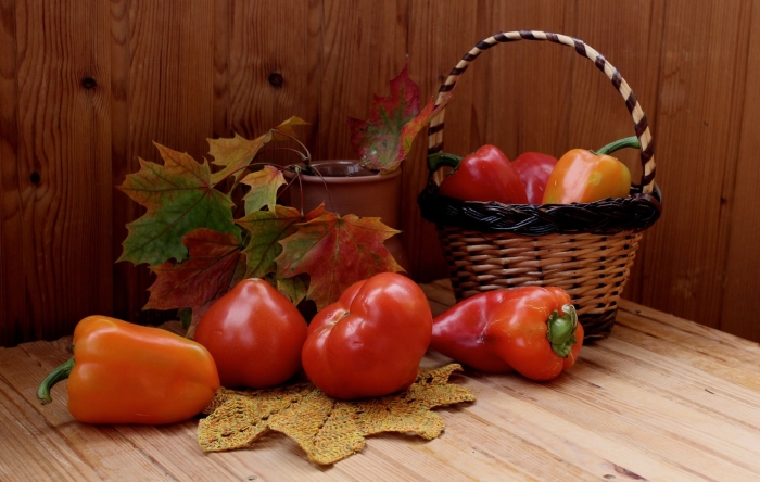 Натюрморт овощей