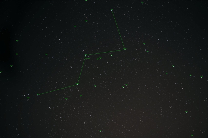 Большая и малая медведица созвездие на небе