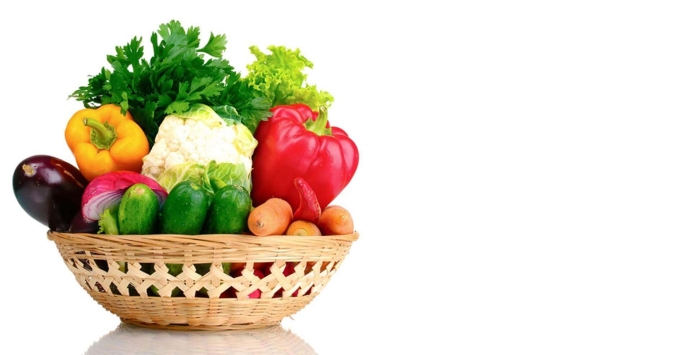 Овощи в корзинке
