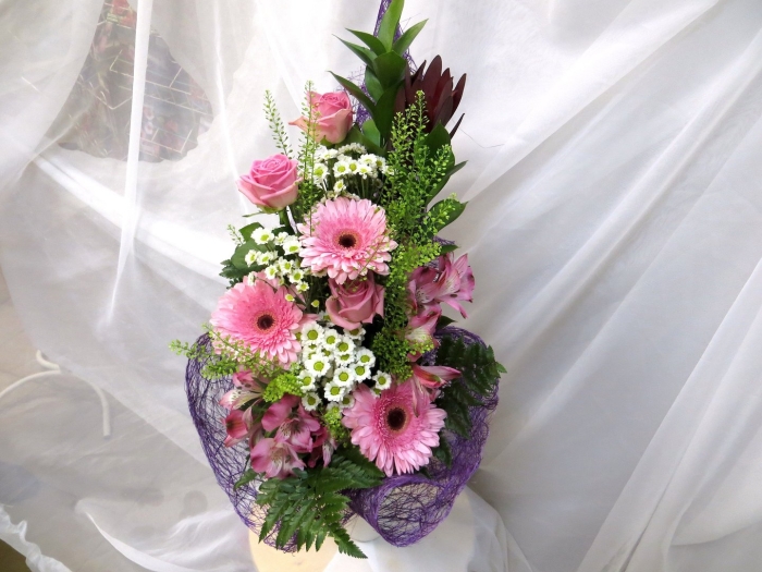 Вертикальные букеты