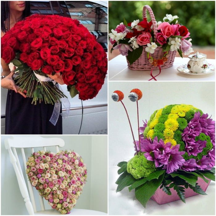 Необычные букеты