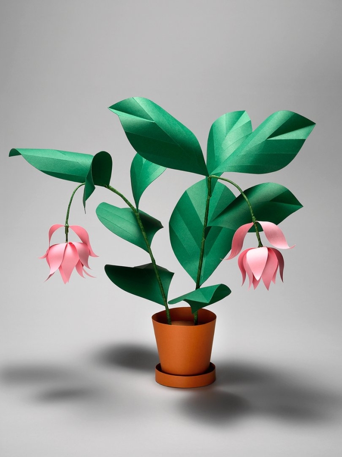 Растения из бумаги