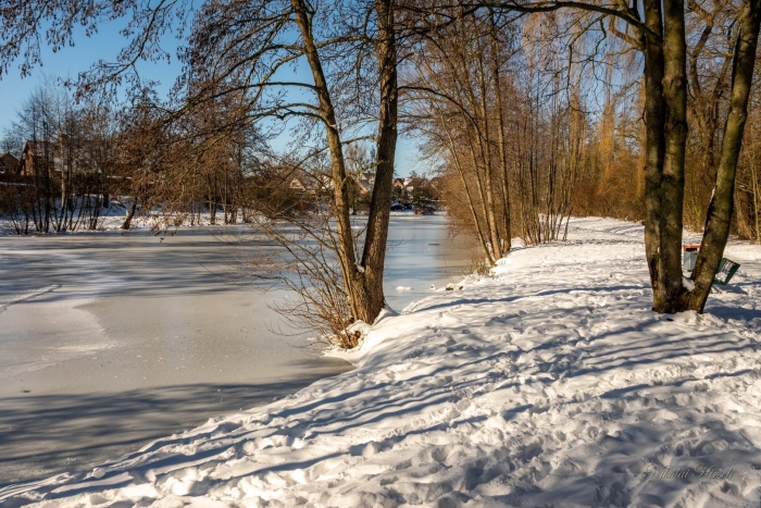 Водоемы зимой
